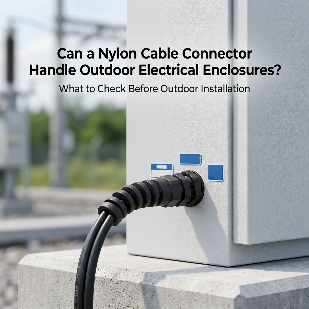 Can a Nylon Cable Connector Handle Outdoor Electrical Enclosures